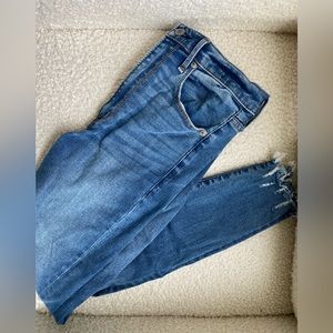 Abercrombie and Fitch stretchy high waisted skinny j jeans
